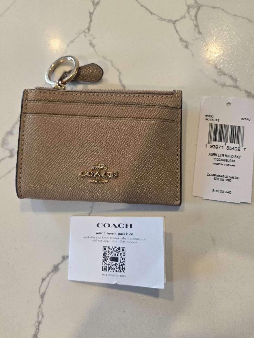 Coach card wallet